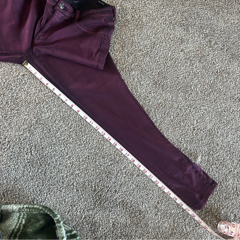 [Nine West] Eggplant Purple Jessica Jeggings - Picture 3 of 6